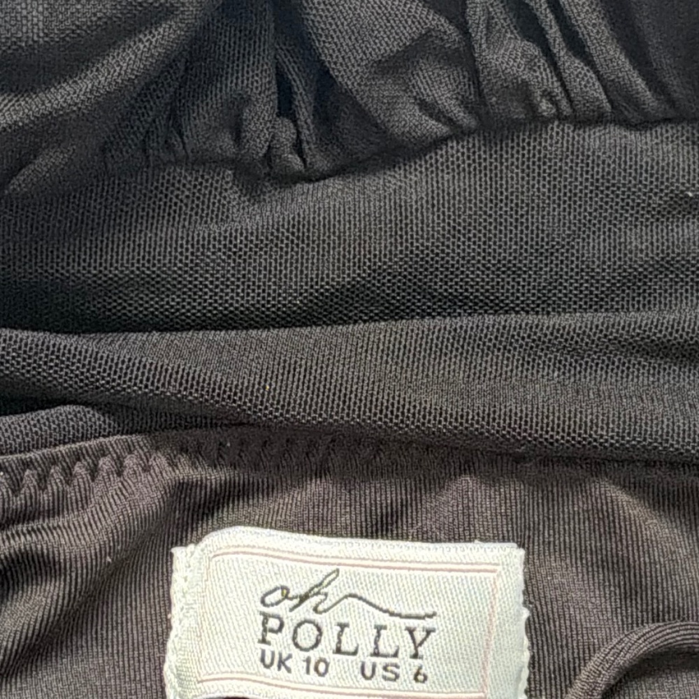 Oh Polly -Fallen Angel Mesh long sleeve dress